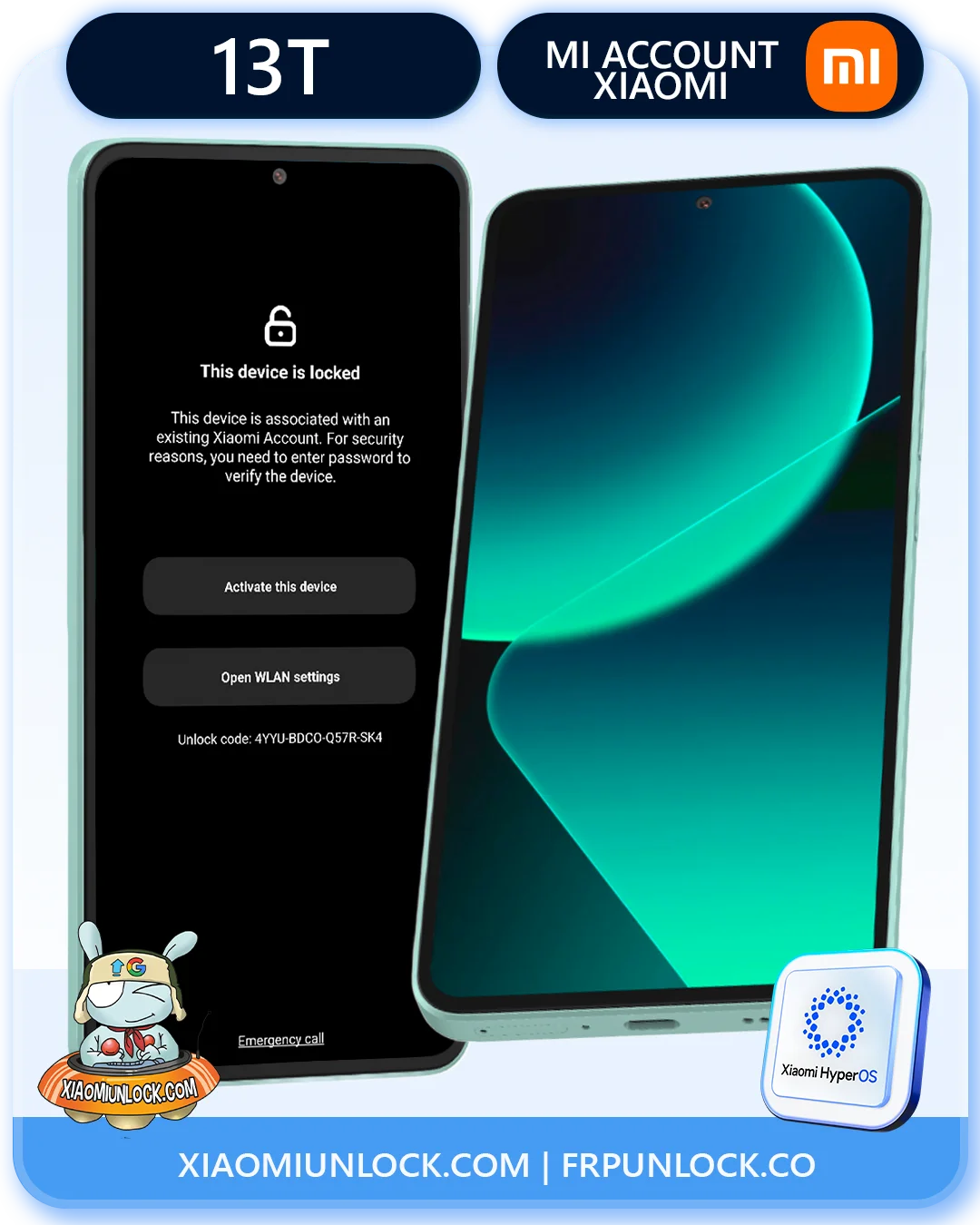 Eliminar Cuenta Mi Xiaomi 13T PRO hover