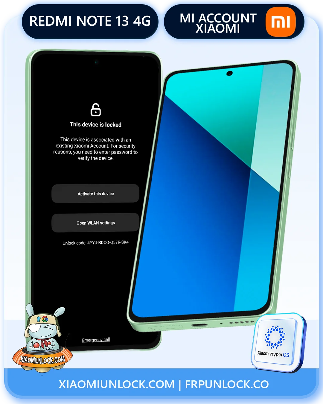 Eliminar Cuenta Mi Xiaomi Redmi Note 13 4g hover