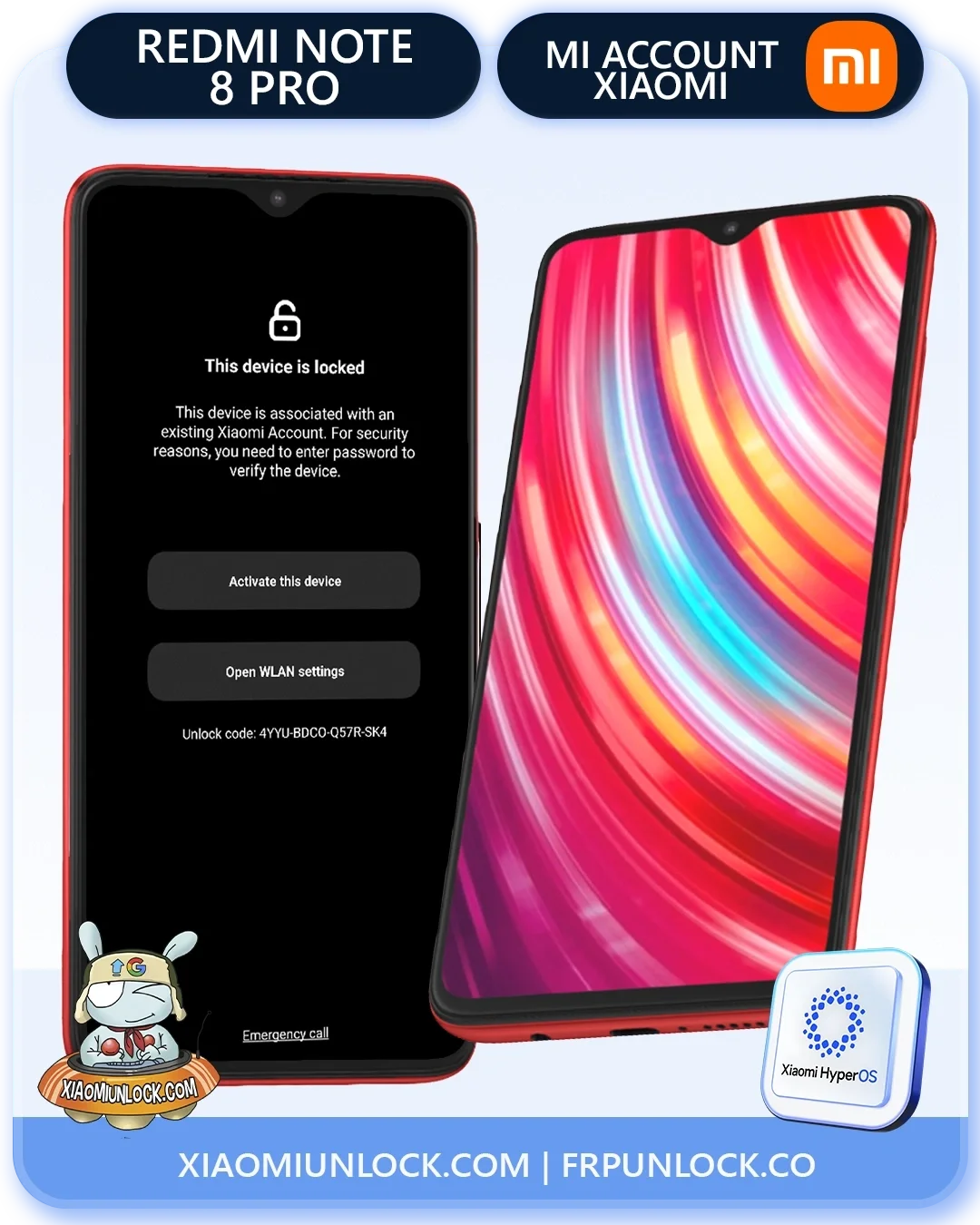 Eliminar Cuenta Mi Note 8