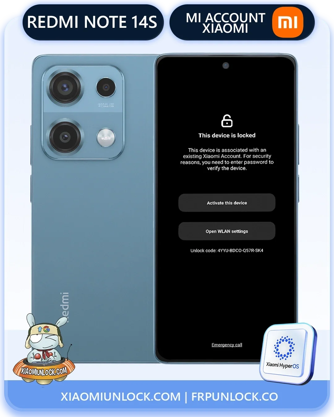 Eliminar Cuenta Mi Xiaomi Redmi 14