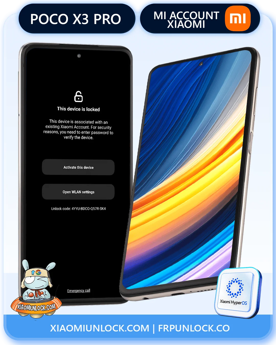 Xiaomi Poco X3 Pro MI Account