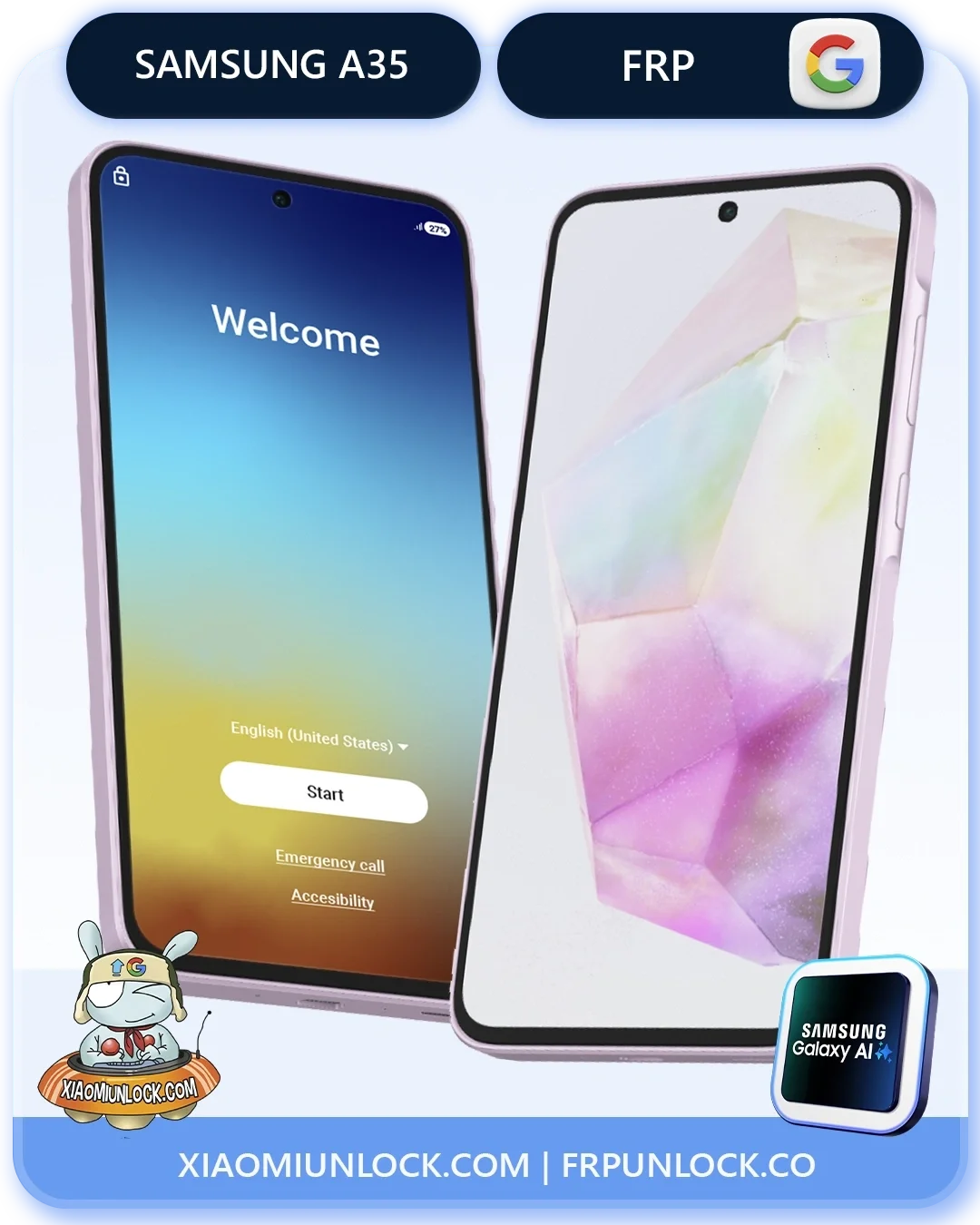 Samsung A35 FRP Google 2026